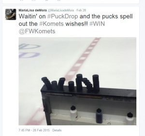 Komets PuckDrop