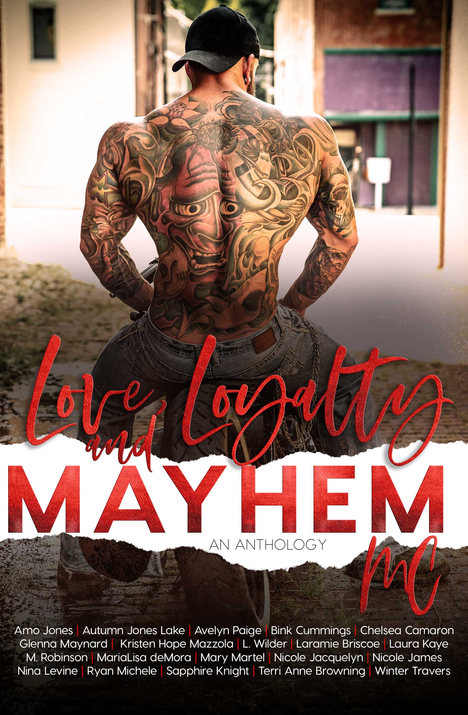Love, Loyalty and Mayhem MC anthology cover